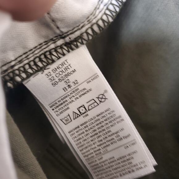 Gap Mid-rise Perfect Boot Corduroy Pants in Green Size 32 Short - Picture 9 of 10